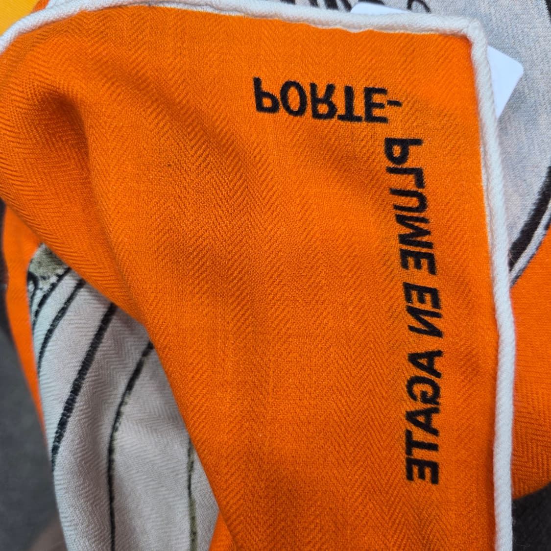 ​[정품] 에르메스(Hermès) 캐시미어 실크 혼방 자카드 스카프 -  상품이미지1