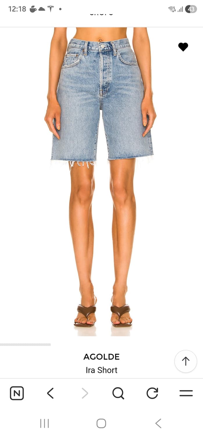 AGOLDE IRA SHORT 24사이즈 상품이미지1