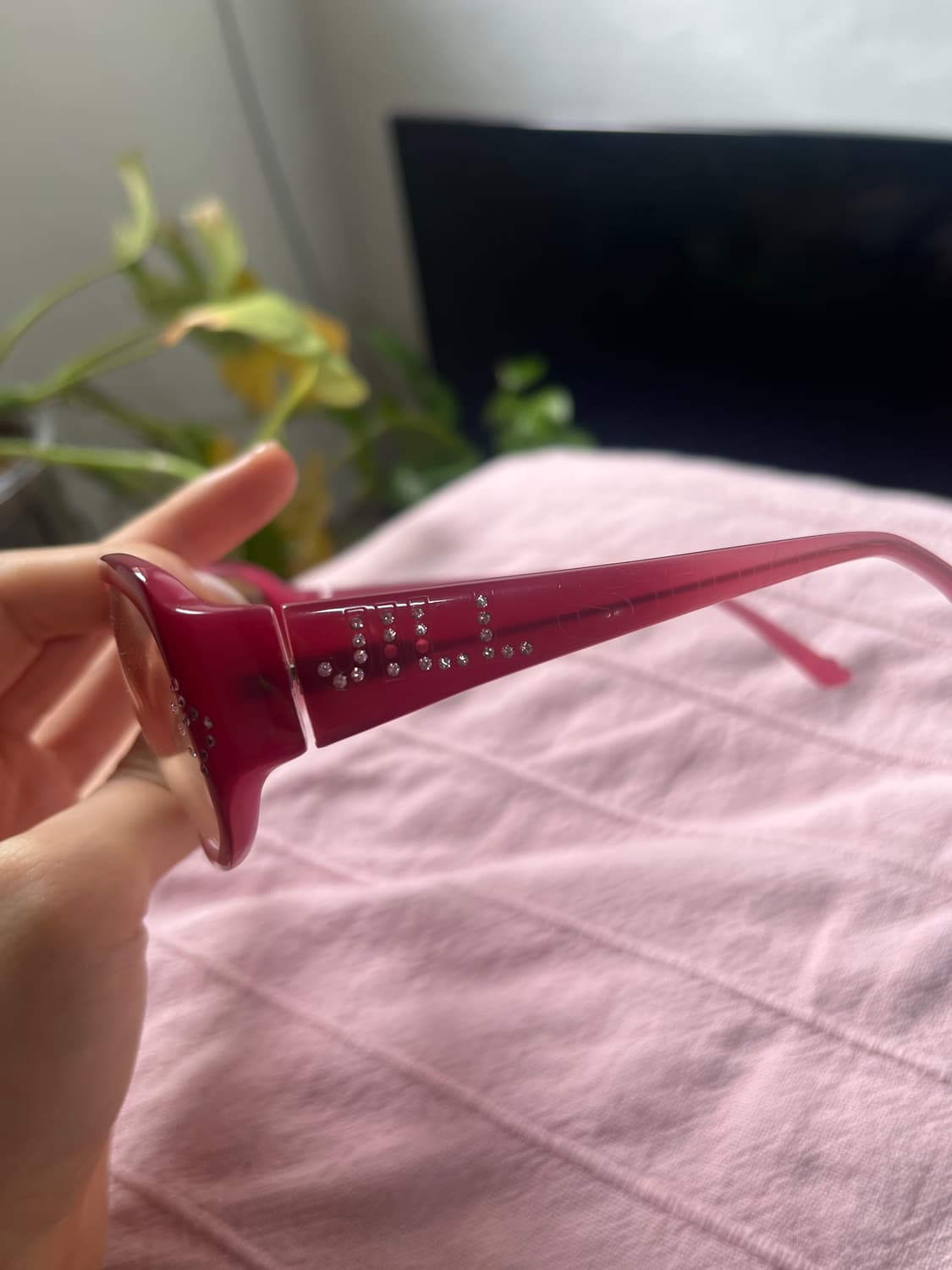 질바이질스튜어트 핑크 선글라스 상품이미지5