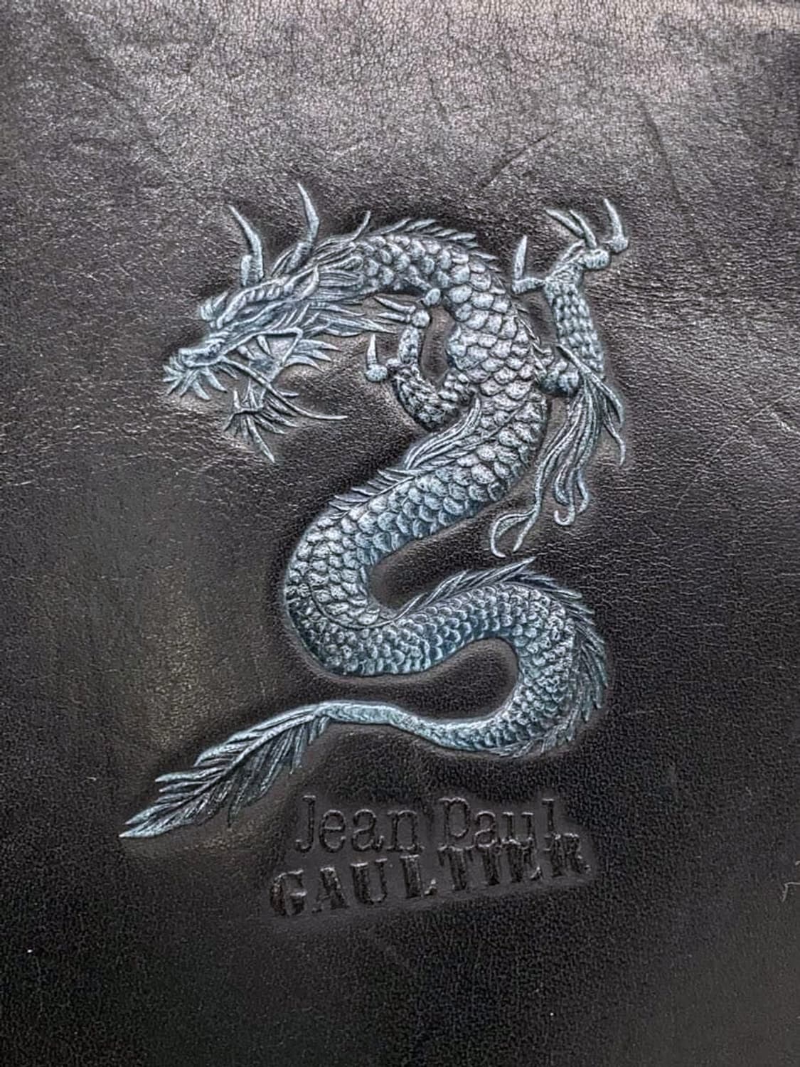 장폴고티에 가죽 드래곤자수 토트백 상품이미지5