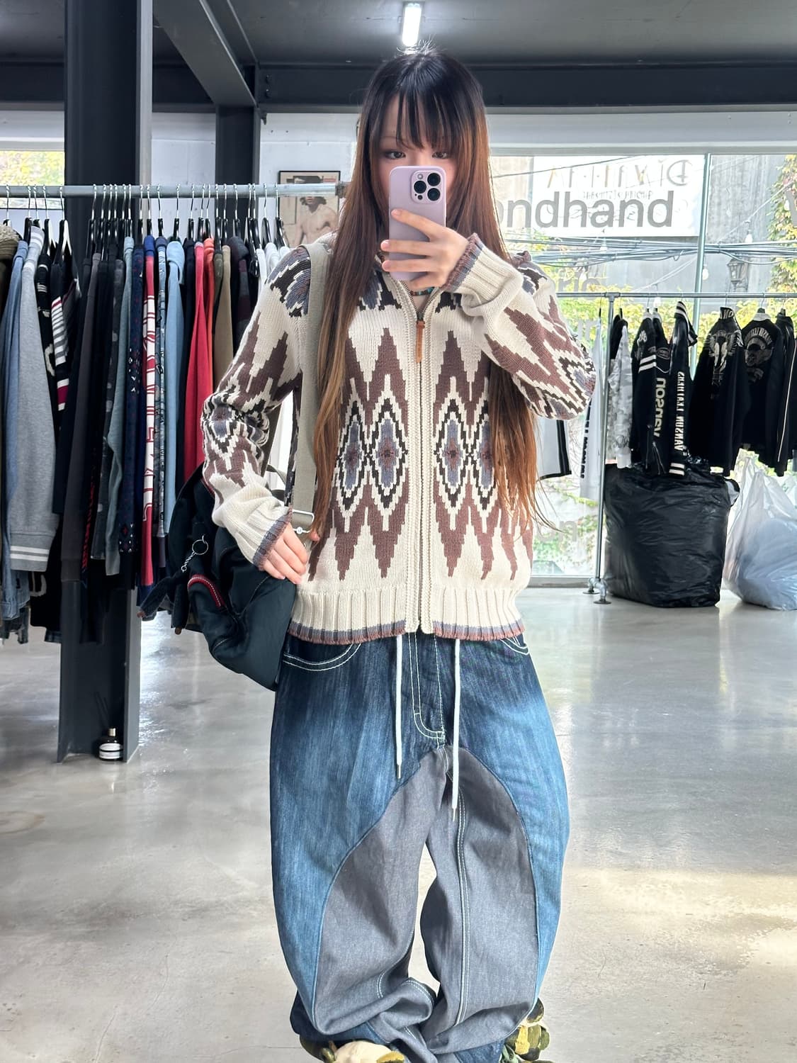 히스테릭글래머 후드 코위찬 집업 상품이미지2