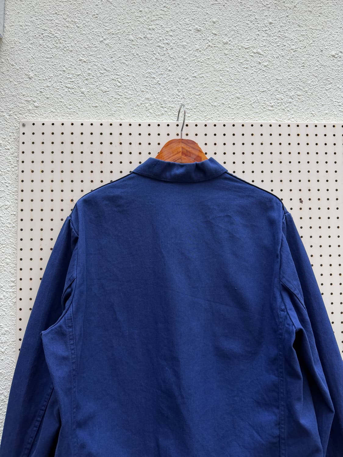 80s GERMAN BLUE DENIM UTILITY 데님 프렌치워크자켓 상품이미지8