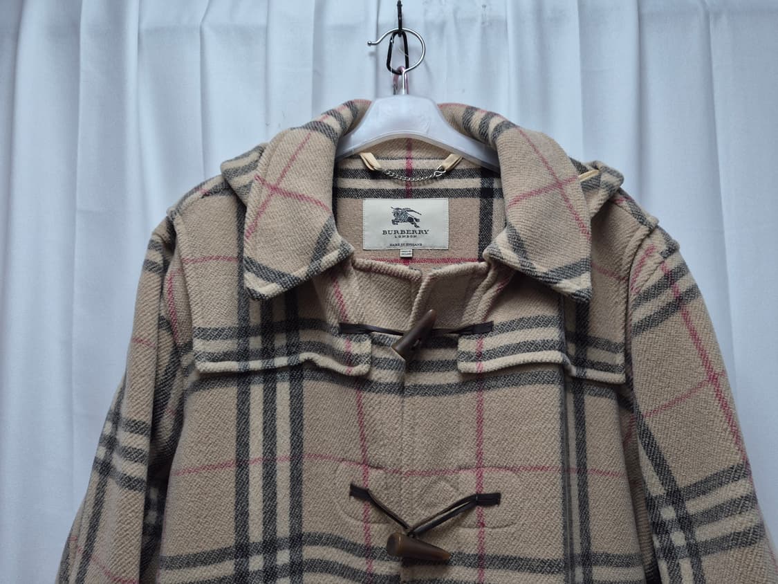 Burberry 버버리 노바체크 떡보기 모직코트 (48) 상품이미지3