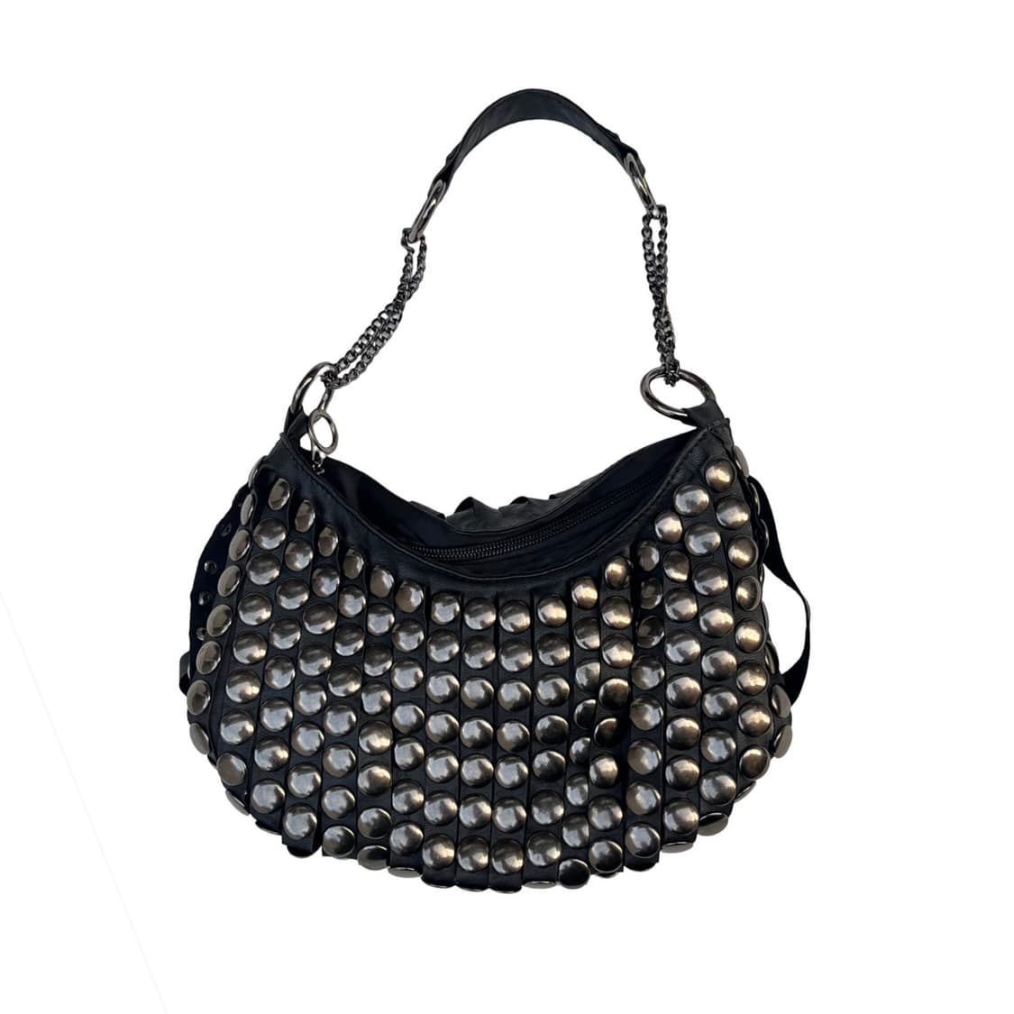 Stud leather chain bag 상품이미지9