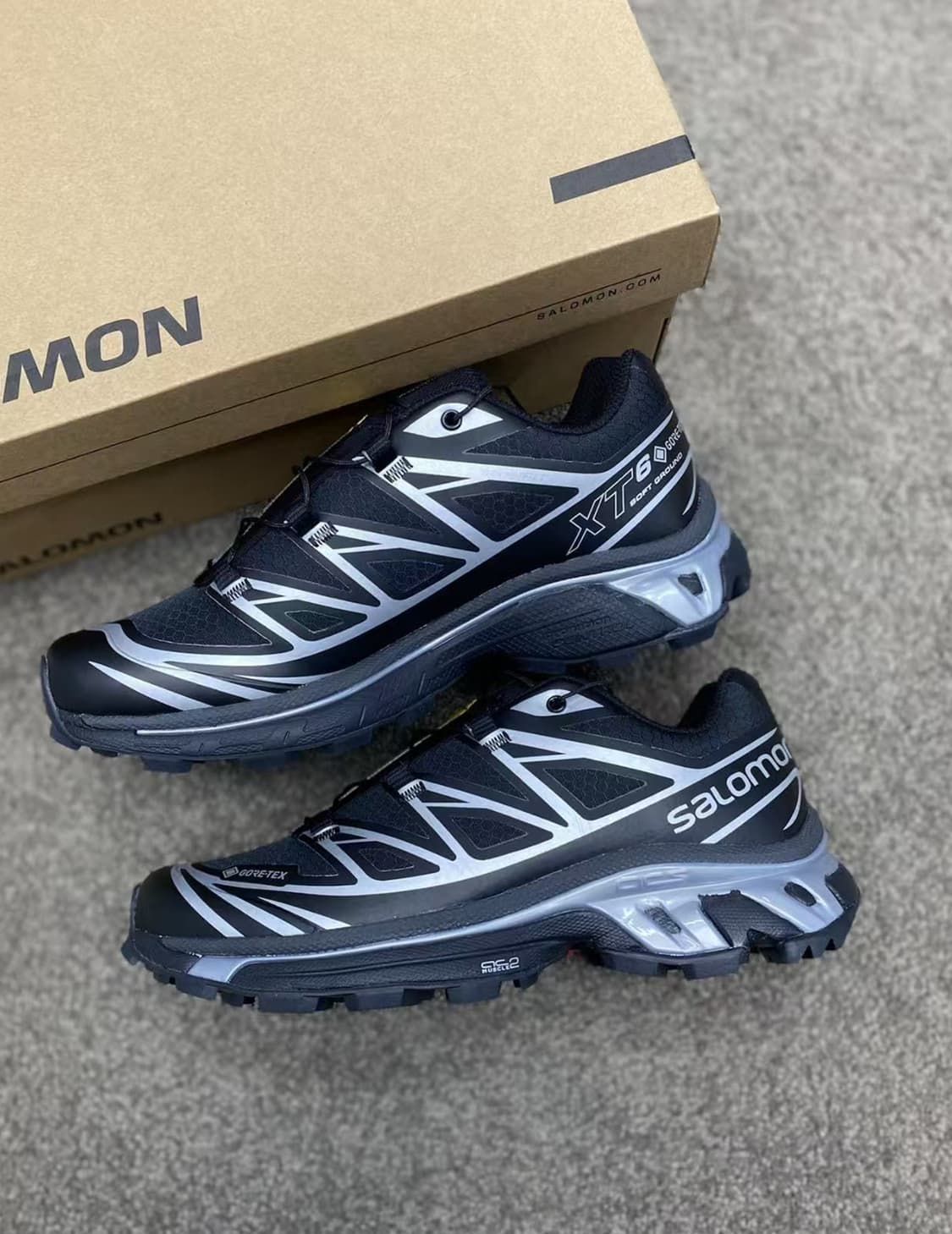 살로몬 XT-6 고어텍스 블랙 실버 265mm 상품이미지3