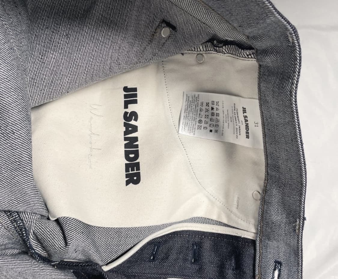 Jil Sander 인디고 데님진 상품이미지4
