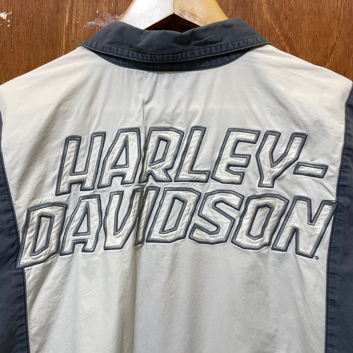 (XL) Harley Davidson 할리 자수 반팔 셔츠 상품이미지4