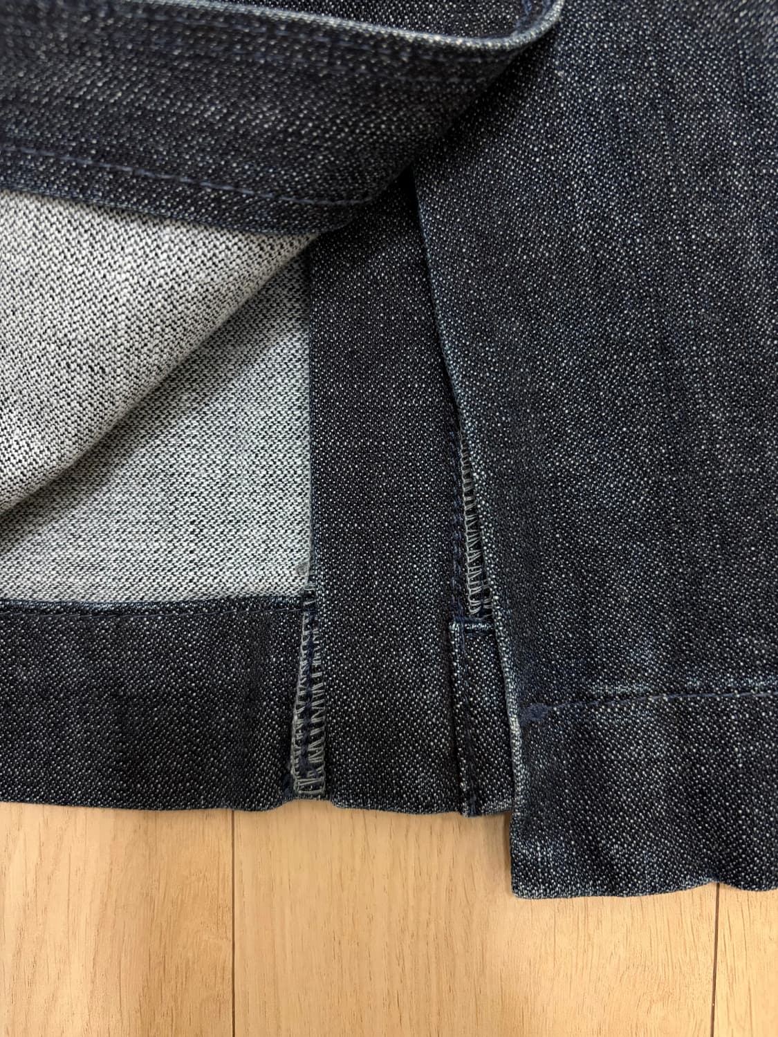 리바이스 실버텍 H라인 생지 미니스커트 26 상품이미지3