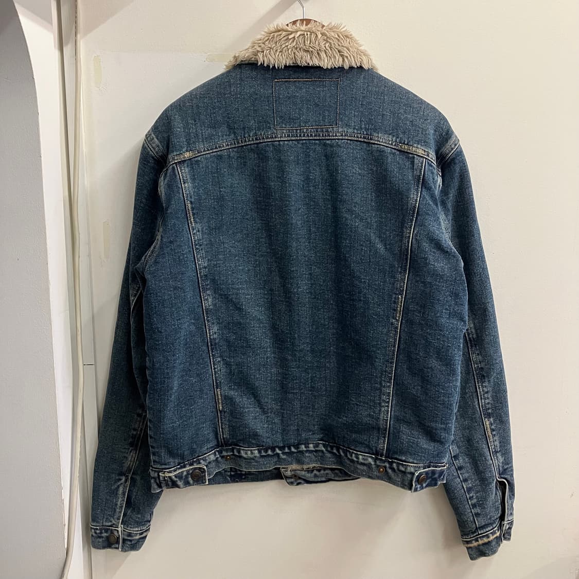 N71 아베크롬비 울프죠 쉐르파 데님 청자켓 상품이미지2
