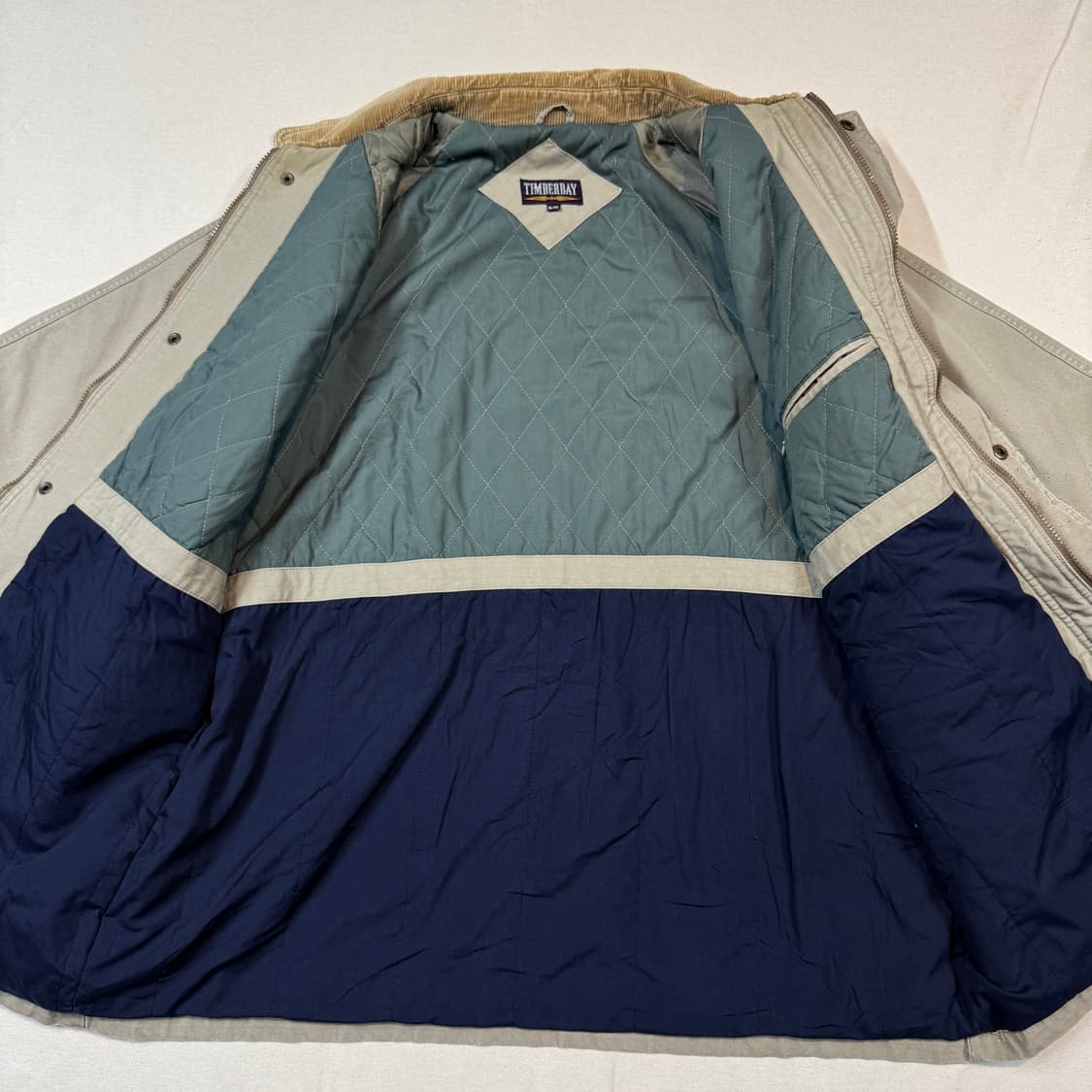 XL) 팀버베이 TIMBERBAY 코듀로이 배색 워크 자켓 상품이미지5