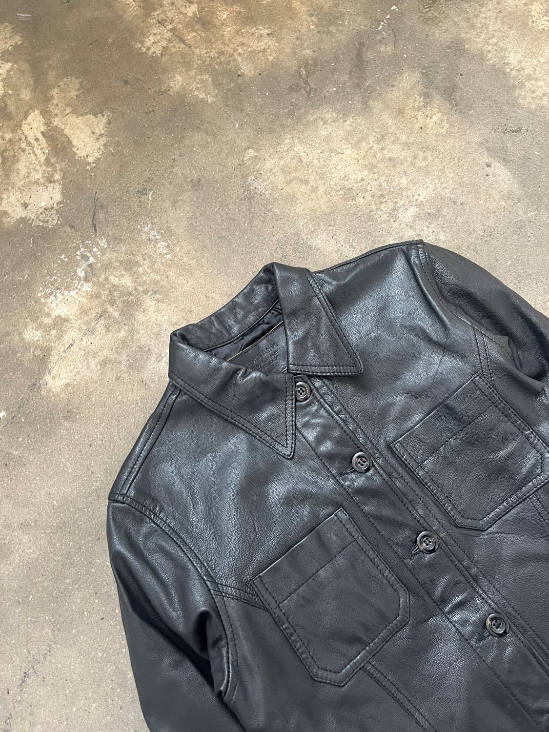 Vintage 산양가죽 셔츠 자켓  상품이미지2