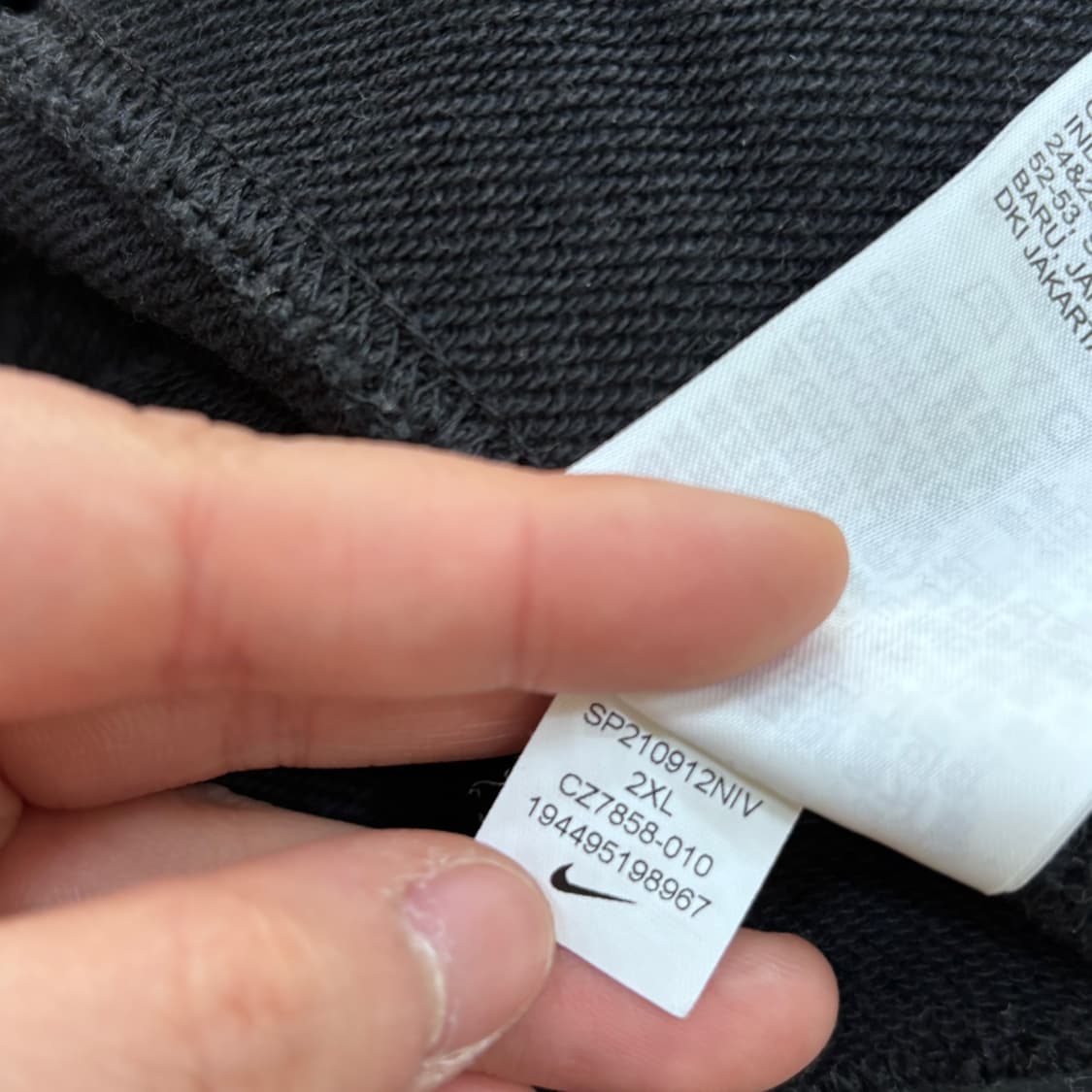 XXL 나이키 클럽 플리스 풀오버 후드 0413E 상품이미지5