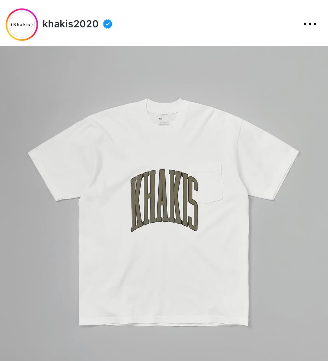 카키스 콜라보 반팔티 상품이미지4