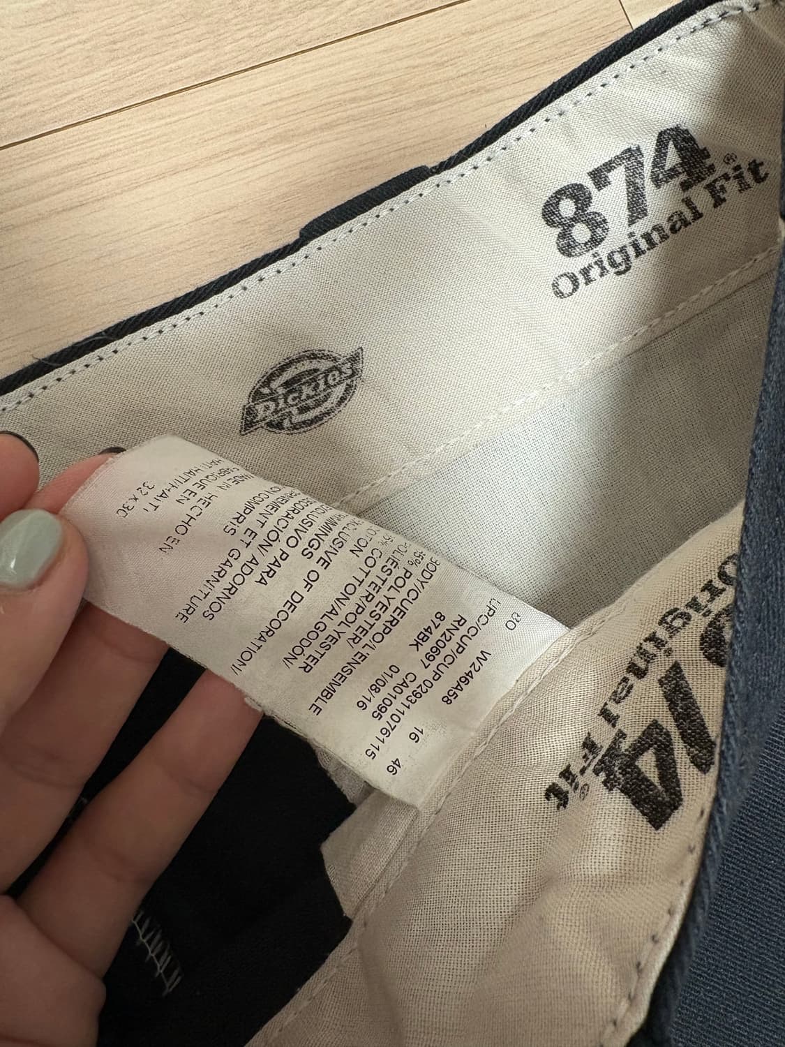 디키즈 874 오리지널핏 코튼 팬츠  상품이미지2