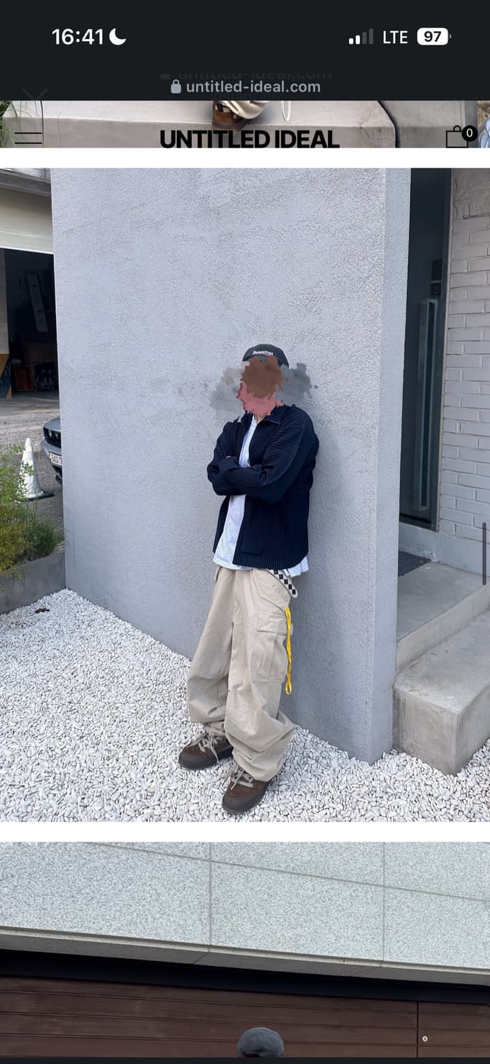 언타이틀드 아이딜 m-65 cargo pants 2사이즈 상품이미지5