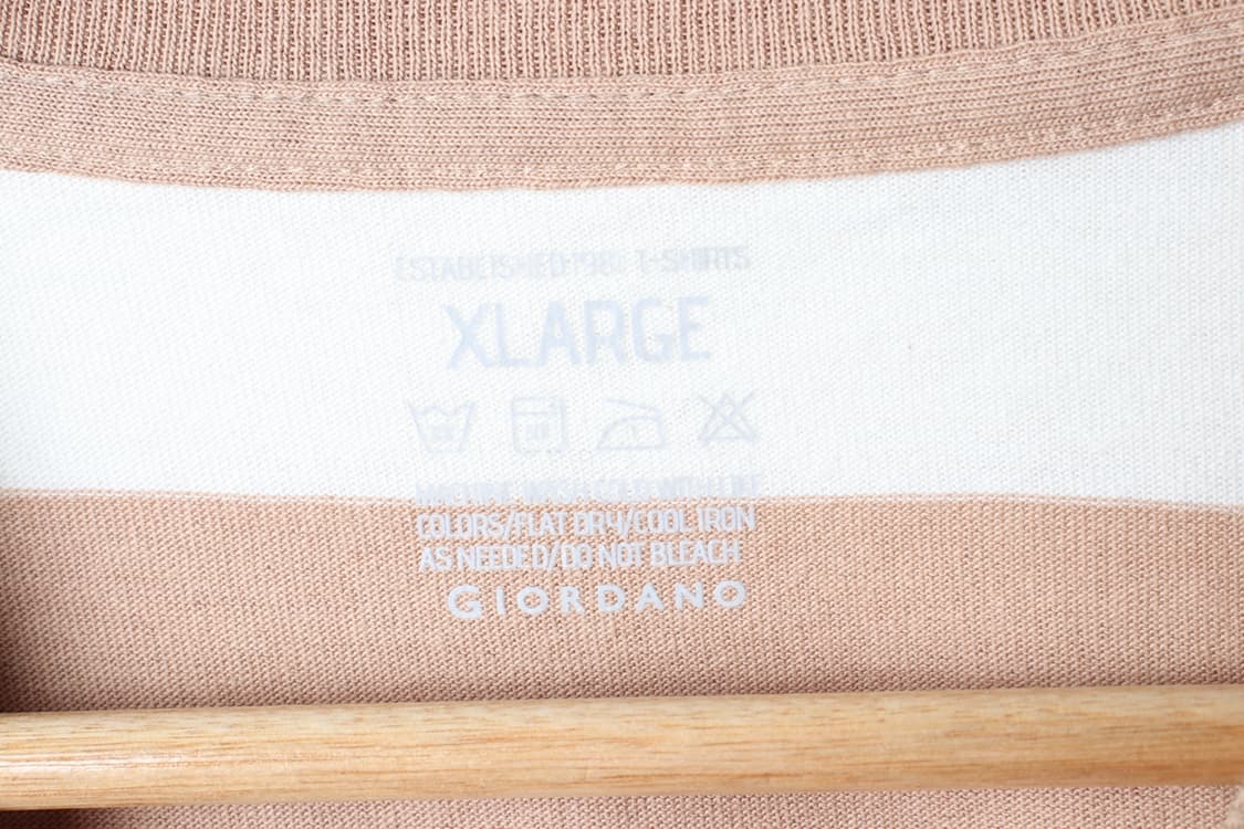 (XL-2XL) 지오다노 반팔 티셔츠 빅사이즈 스트라이프-H33066 상품이미지5