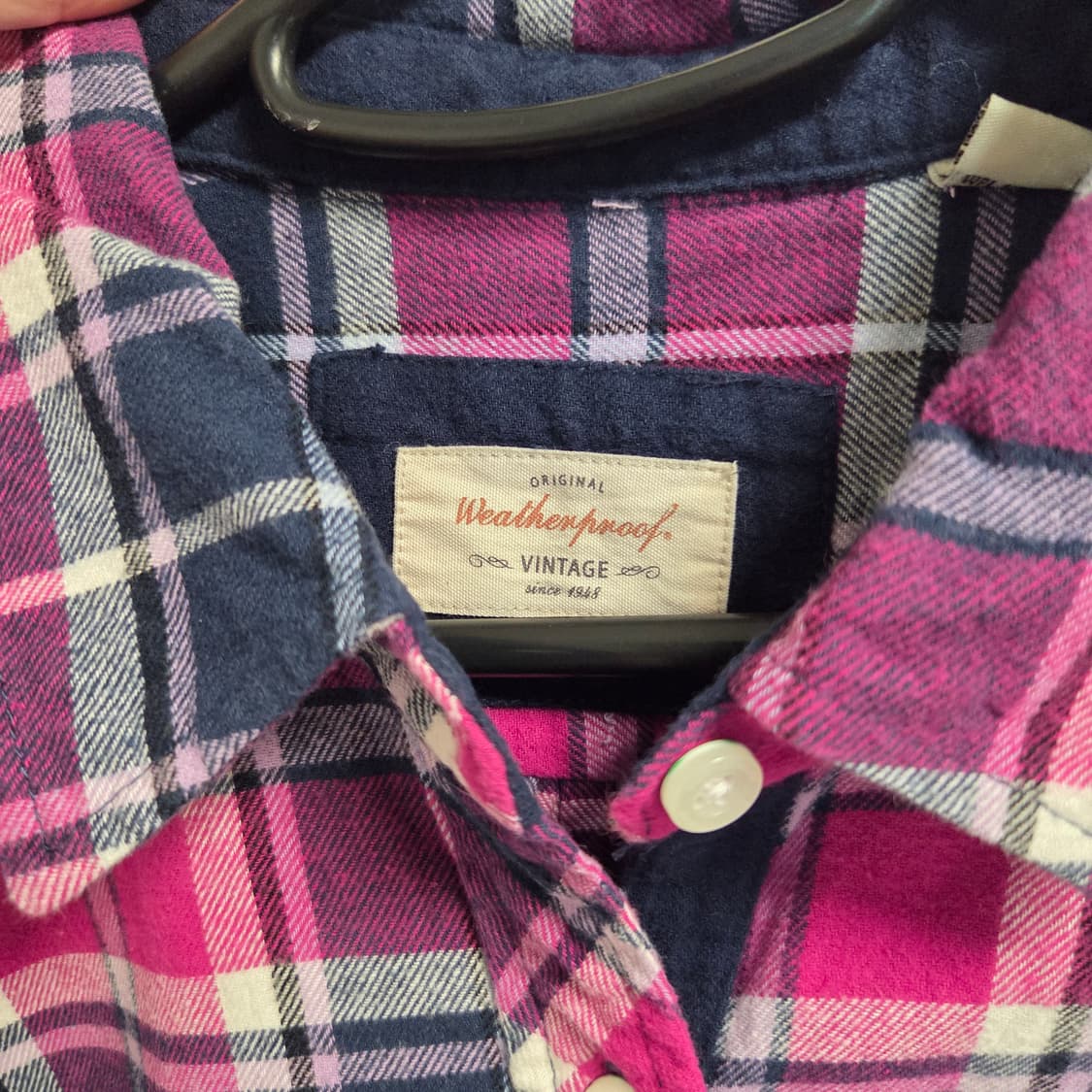 Weather proof 아메리칸 플란넬 체크 셔츠 L(100) 상품이미지3