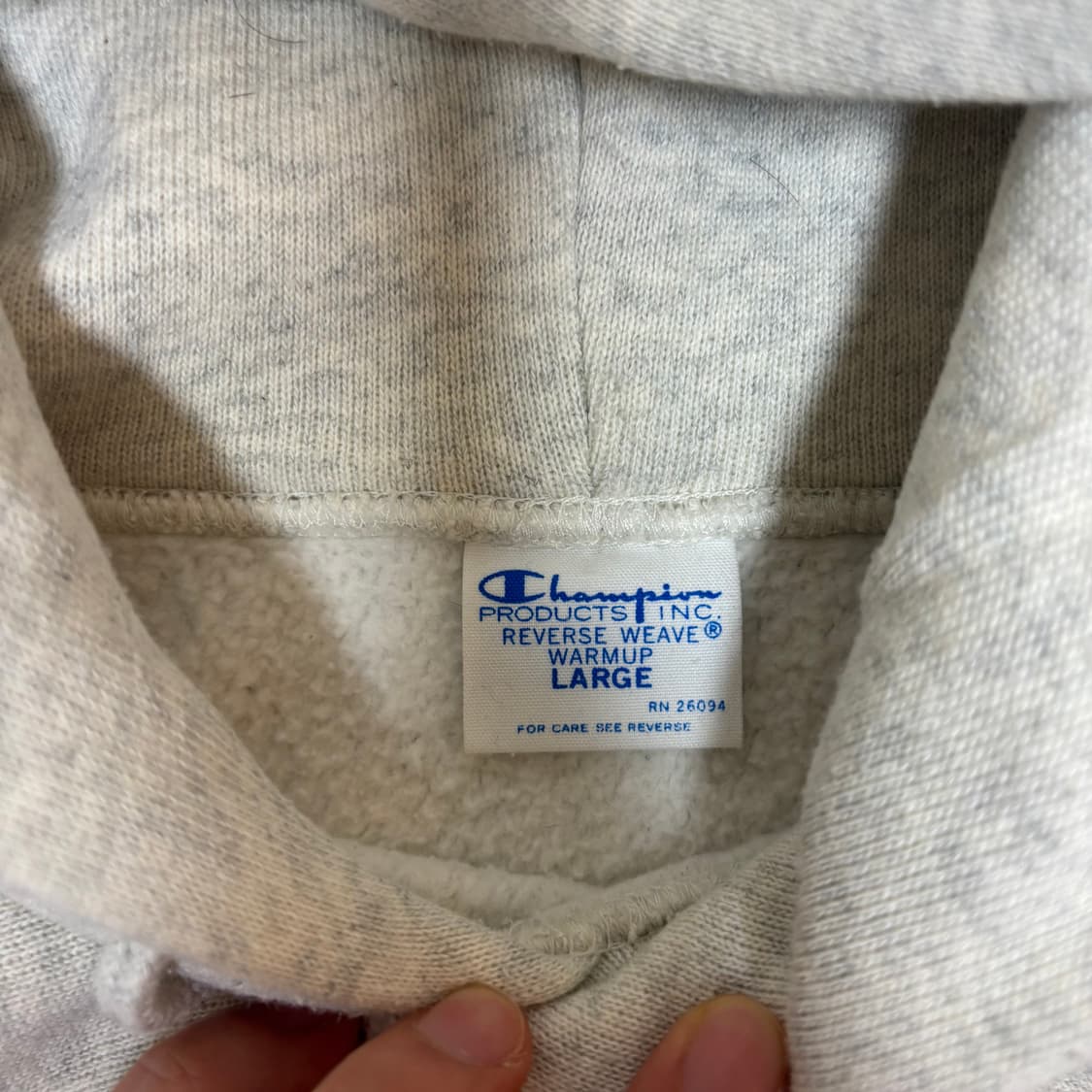 챔피온 리버스위브 후드티 상품이미지5