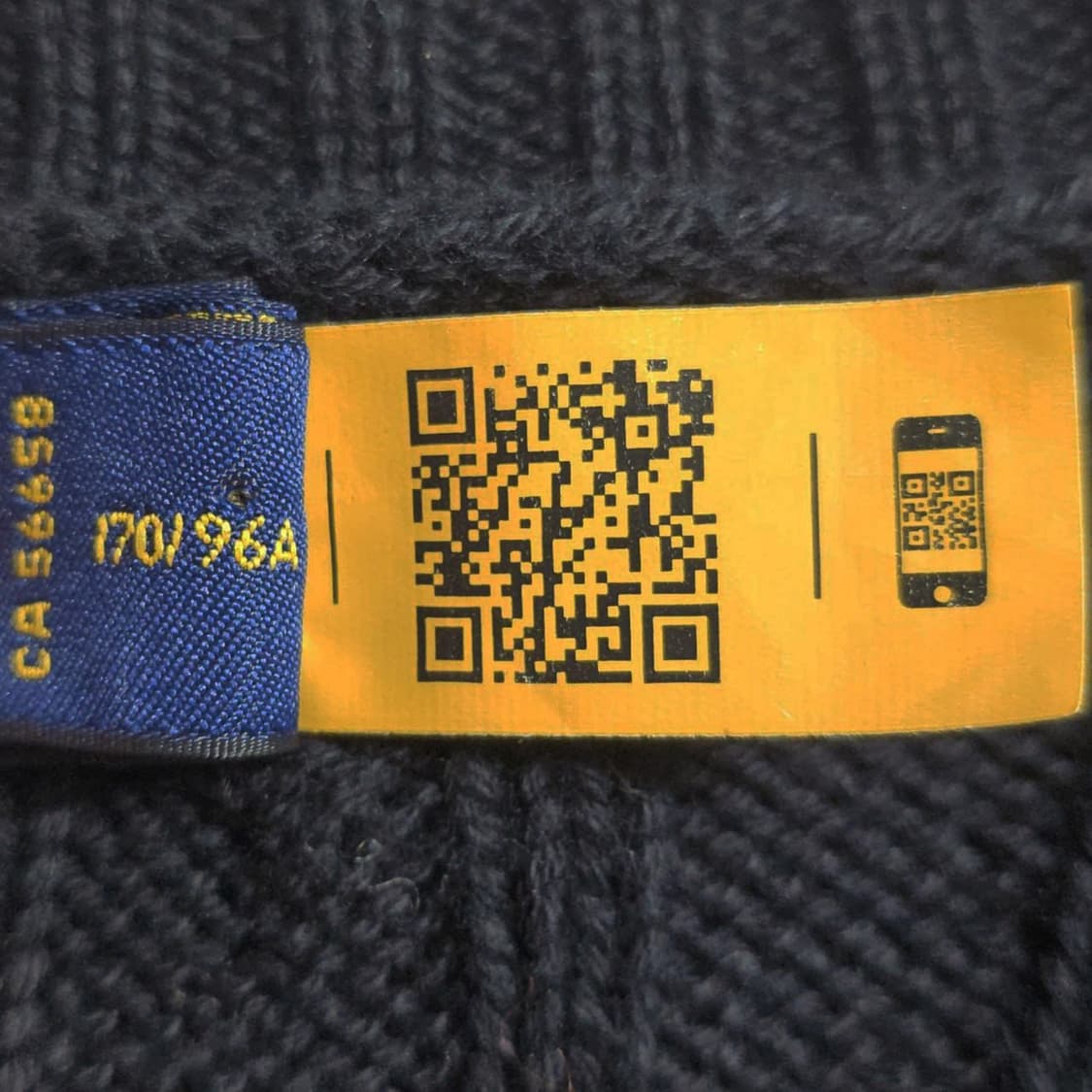 Polo 폴로 랄프로렌 신형 꽈배기 블랙 니트 (QR) 상품이미지7