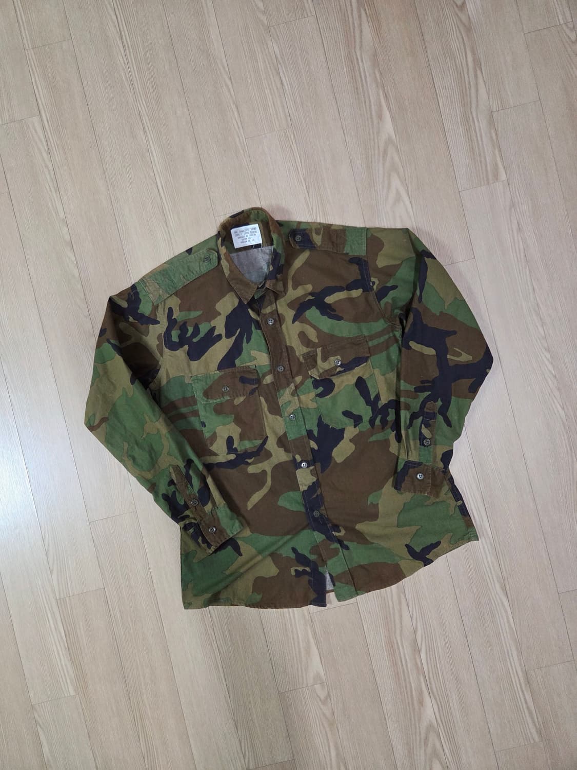 휴스턴 오리지널 복각 키모플라쥬 셔츠 상품이미지3