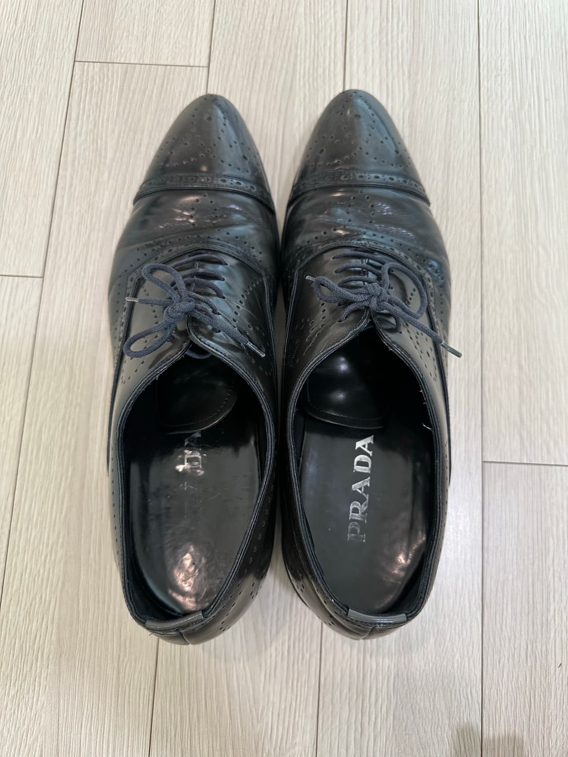 프라다 윙팁 구두 275~285 상품이미지2