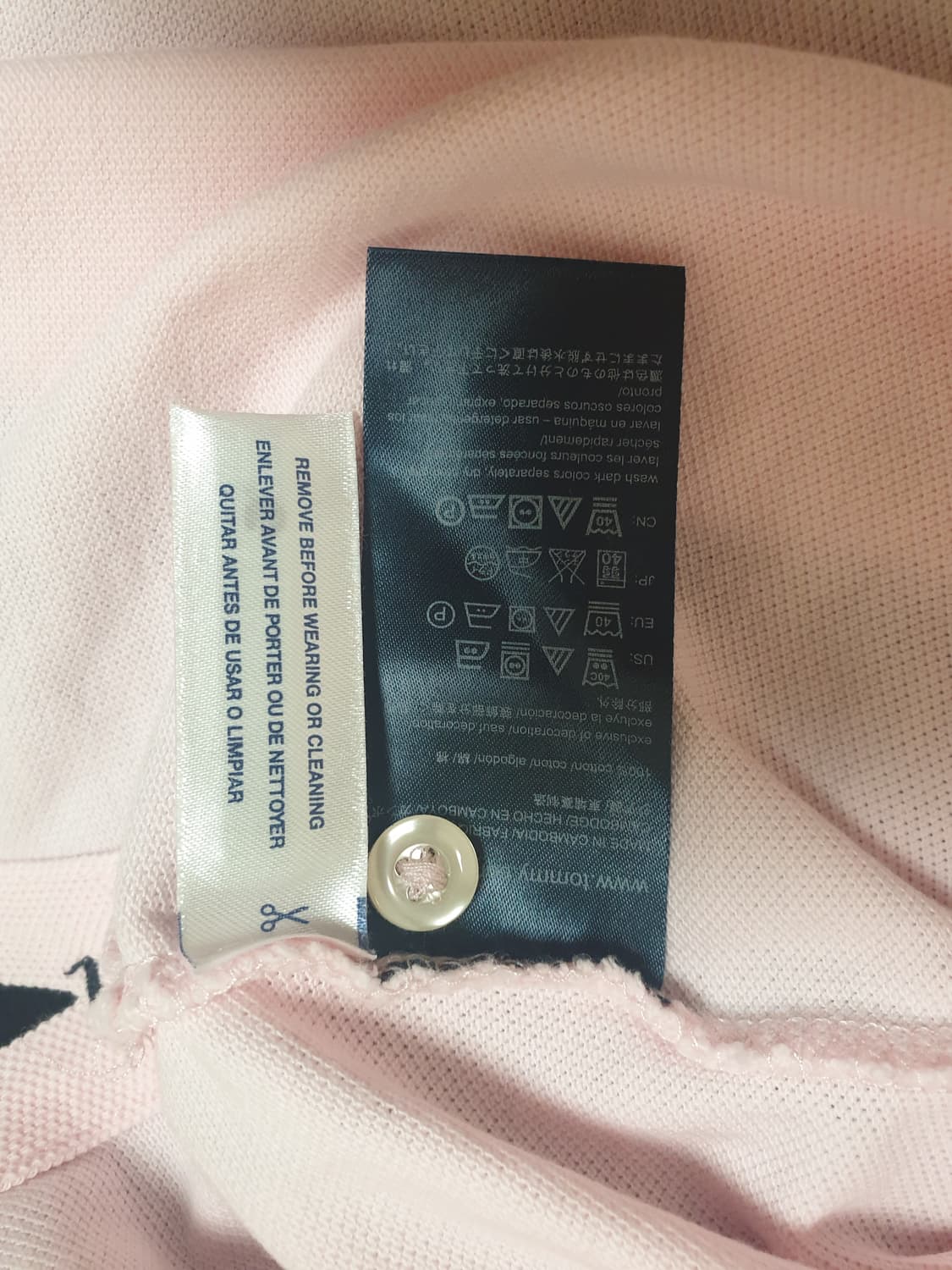 [여성] 타미힐피거 핑크 카라티 S/P 상품이미지4