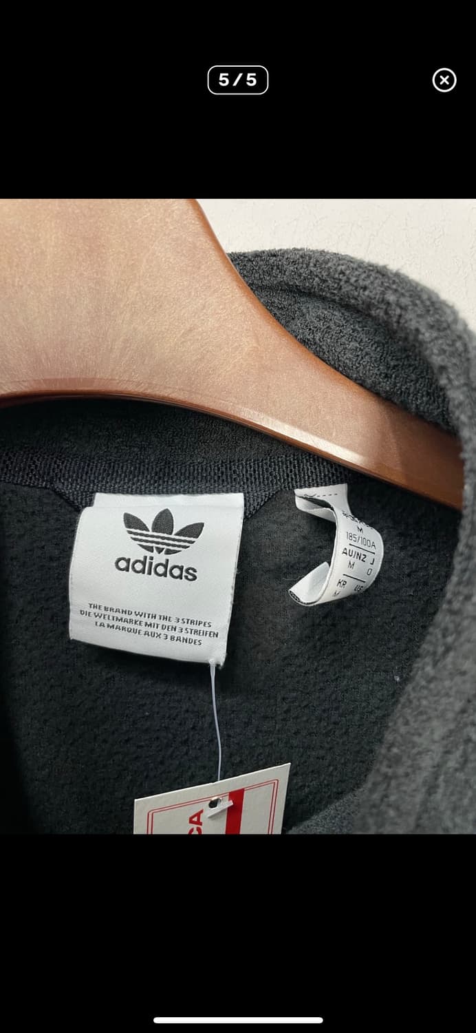 아디다스 부클 트랙탑 블랙자켓 A3138 상품이미지5