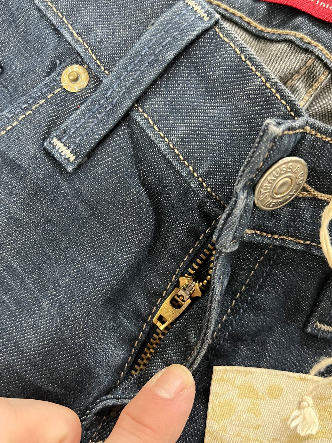 Levis 리바이스 565 빈티지 부츠컷 데님 팬츠 상품이미지6