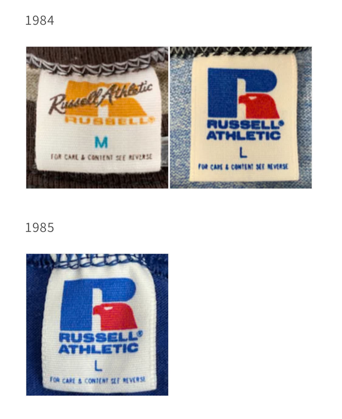 80s russell athletic sweat set up 러셀 스웻 상품이미지10