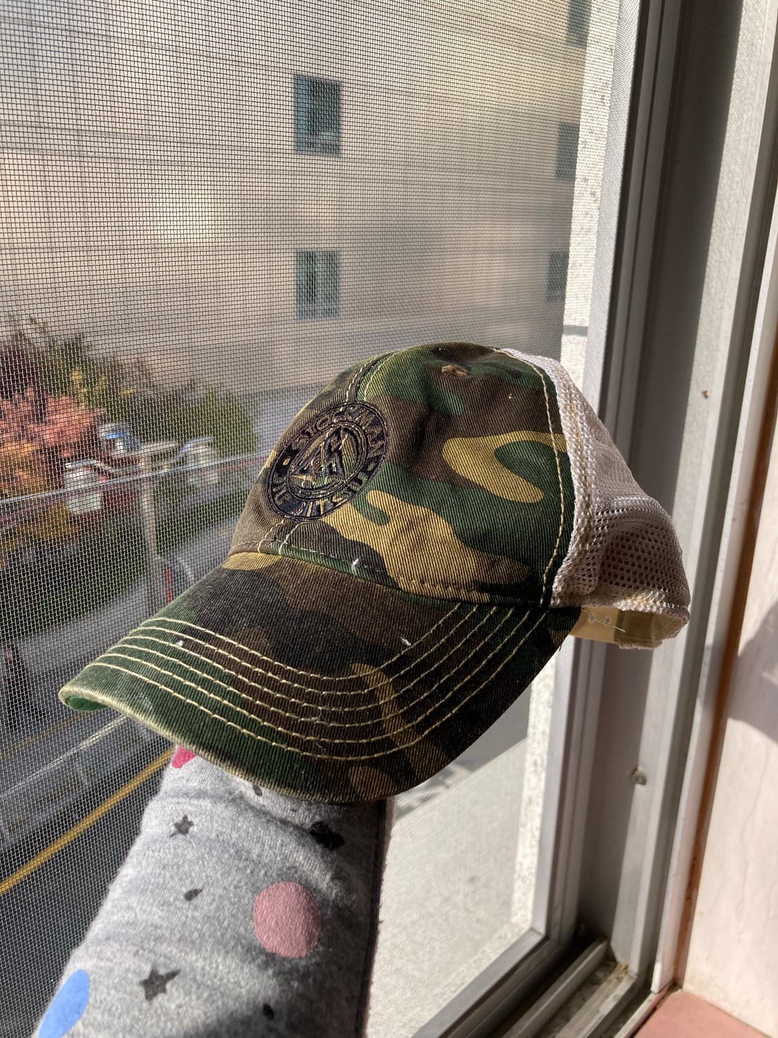 밀리터리 메쉬 볼캡 상품이미지2