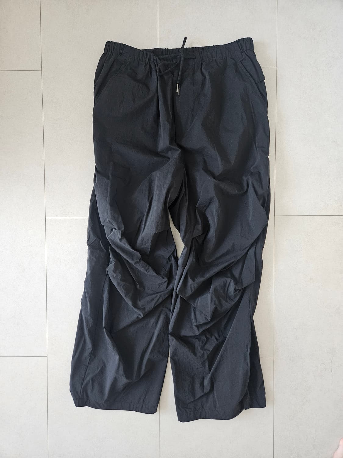 해칭룸 스노우 오버팬츠 블랙 3사이즈 상품이미지3