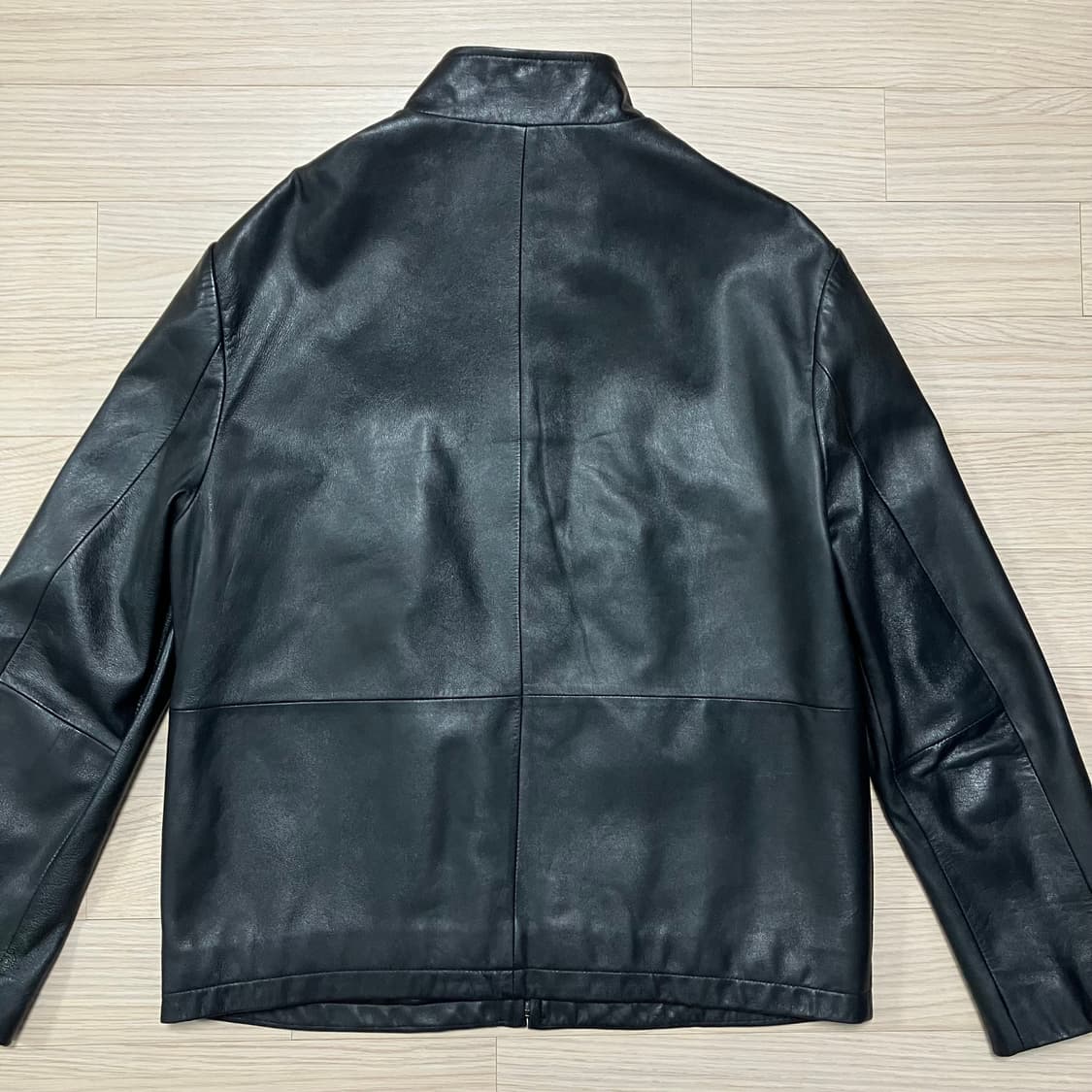 [솔리드옴므] 우영미 이태리 램스킨 양가죽 자켓 블랙 상품이미지2