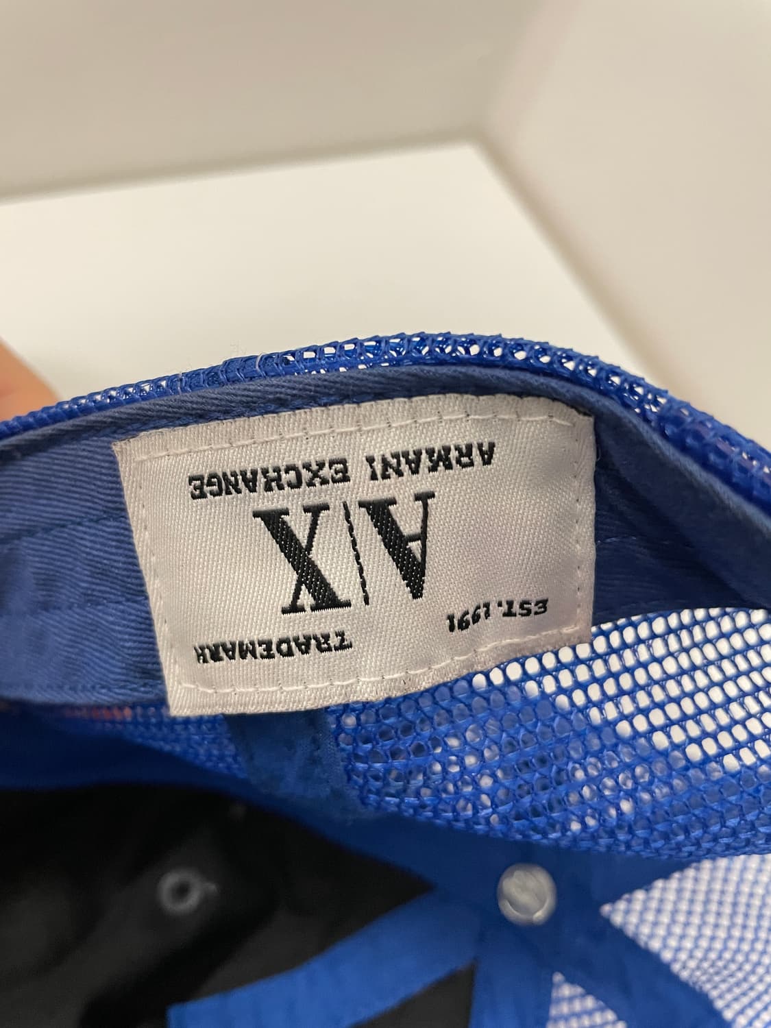 알마니 익스체인지 매쉬 볼캡 상품이미지4