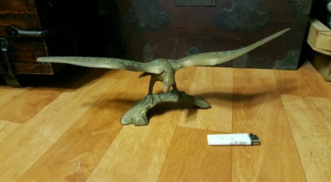 대형 황동독수리 브론즈작품 생동감 힘찬기상 멋진남성 거실,사무실인테리어 상품이미지1