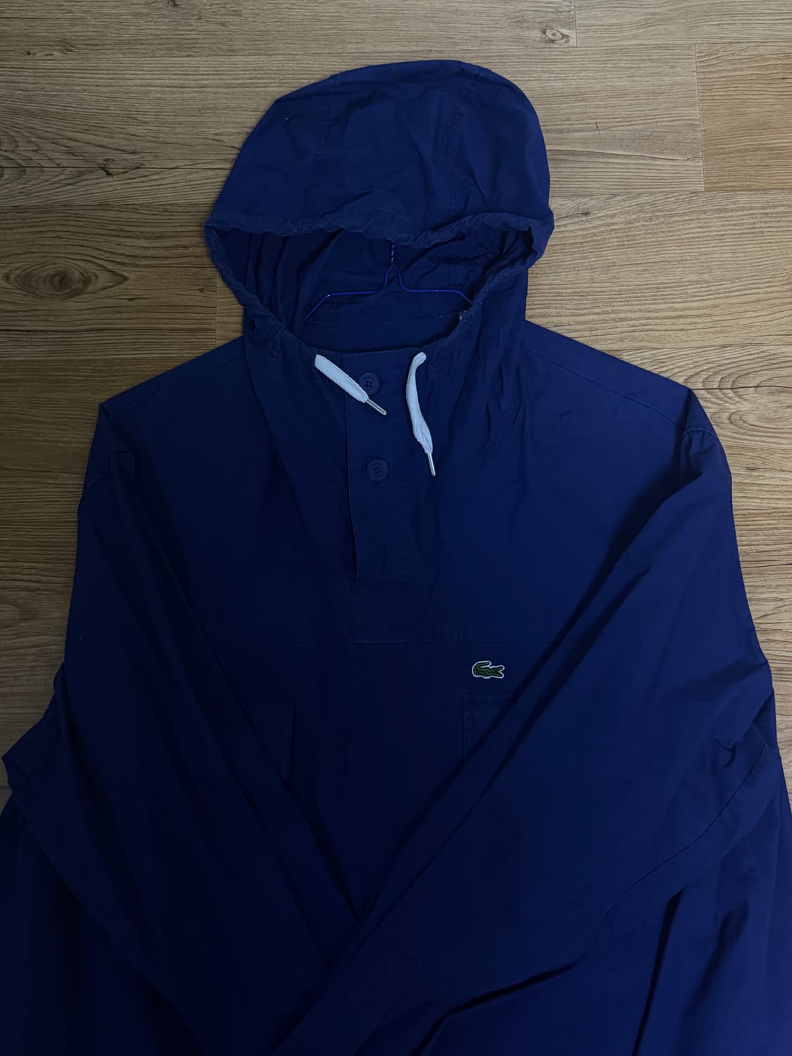 라코스테 아노락 후드 네이비 상품이미지1