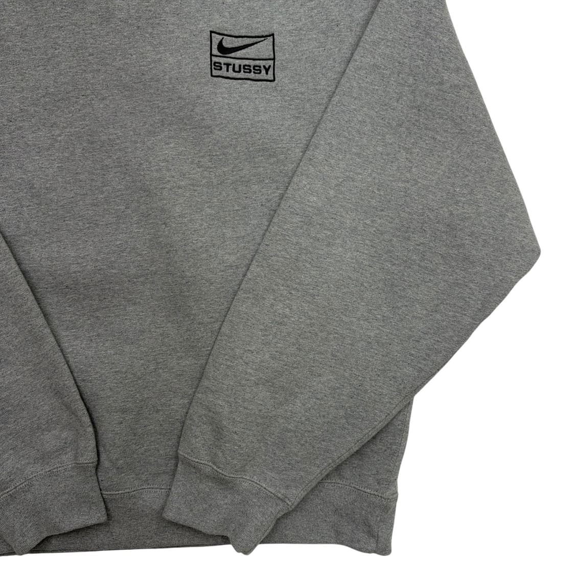 스투시 X 나이키 NRG 그레이 스웻셔츠 S 상품이미지3