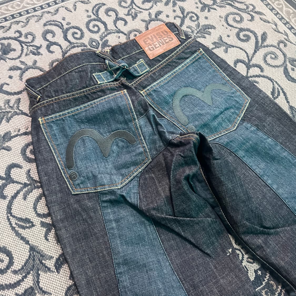 28 에비수 백로고 데님 팬츠/W2670 상품이미지4