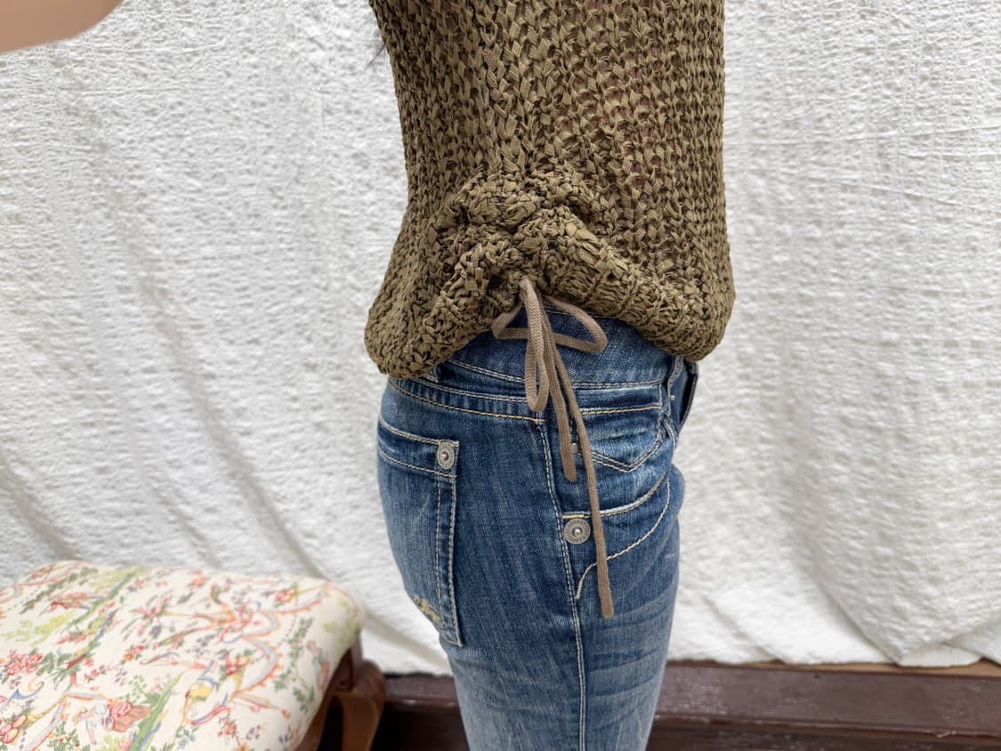 Raw Earth Net Knit 상품이미지3