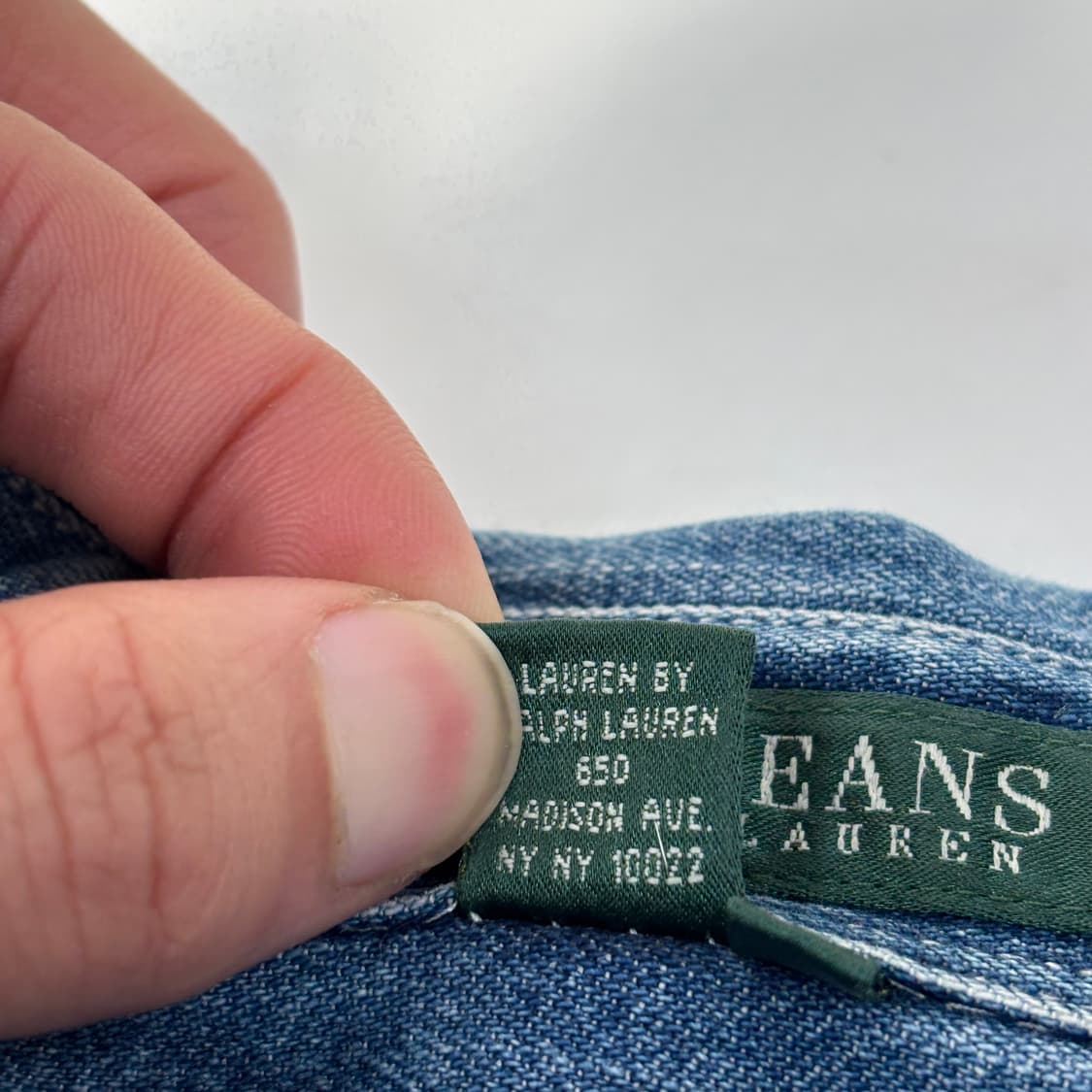 폴로 데님 셔츠 상품이미지8