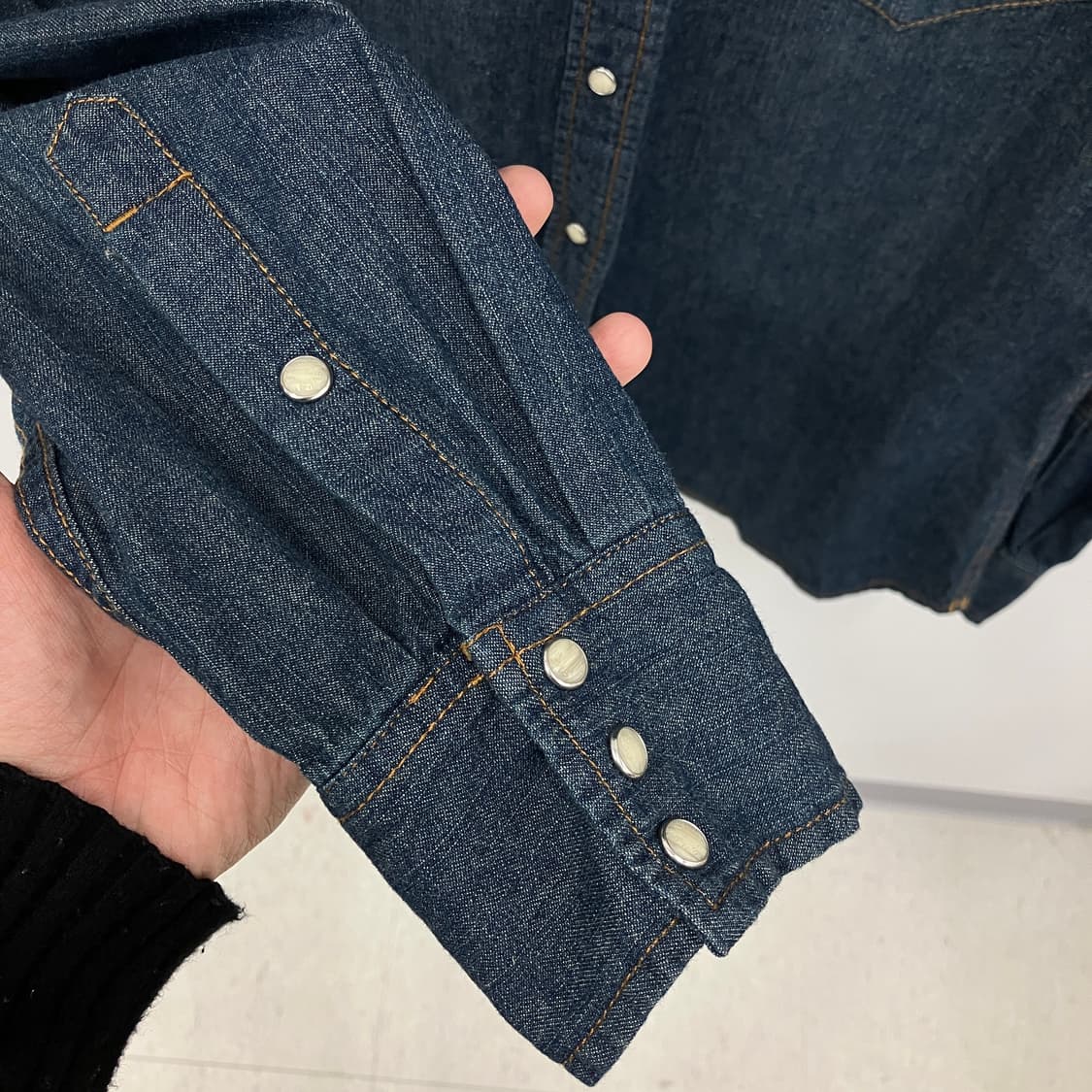 리바이스 클래식 웨스턴 데님 셔츠 L 상품이미지5