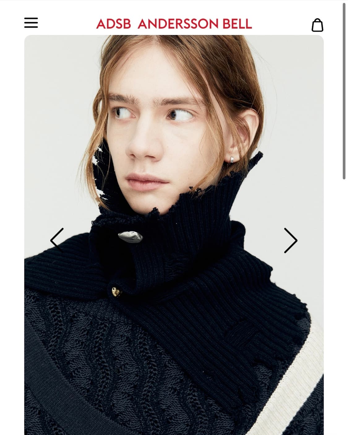 [설날기념] 앤더슨벨 울 넥 워머 최저가 판매 (새상품) 상품이미지3