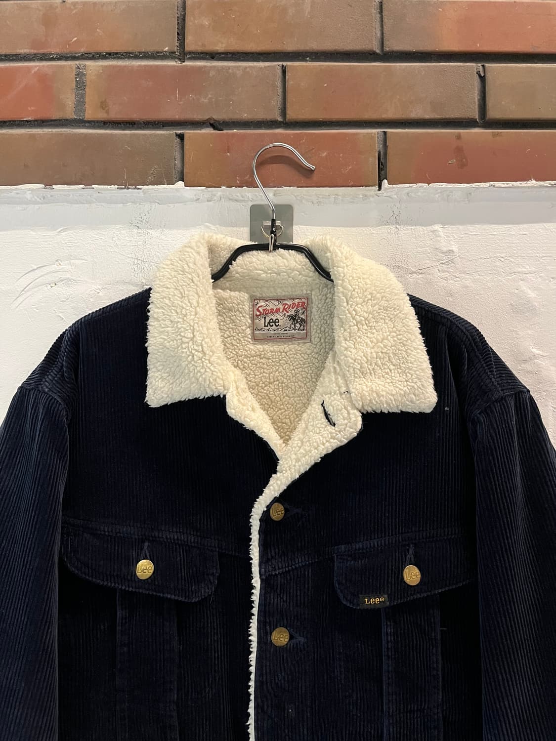 Lee for United Arrows 스톰라이더 코듀로이 쉐르파자켓 M 상품이미지3