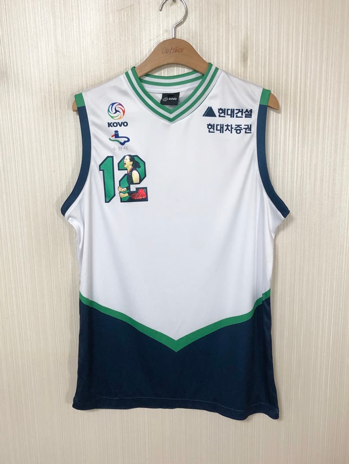 V리그 라커디움 수원 현대건설 힐스테이트 유니폼 M #12 이다현(다띠) 상품이미지1