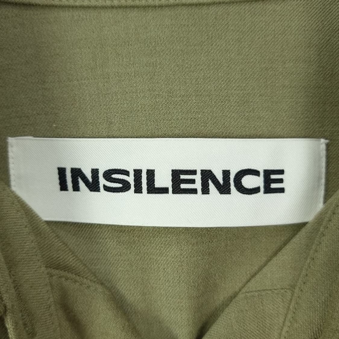 [인사일런스] 울 블랜디드 오버핏 미니멀 셔츠 블라우스 M19326 상품이미지7