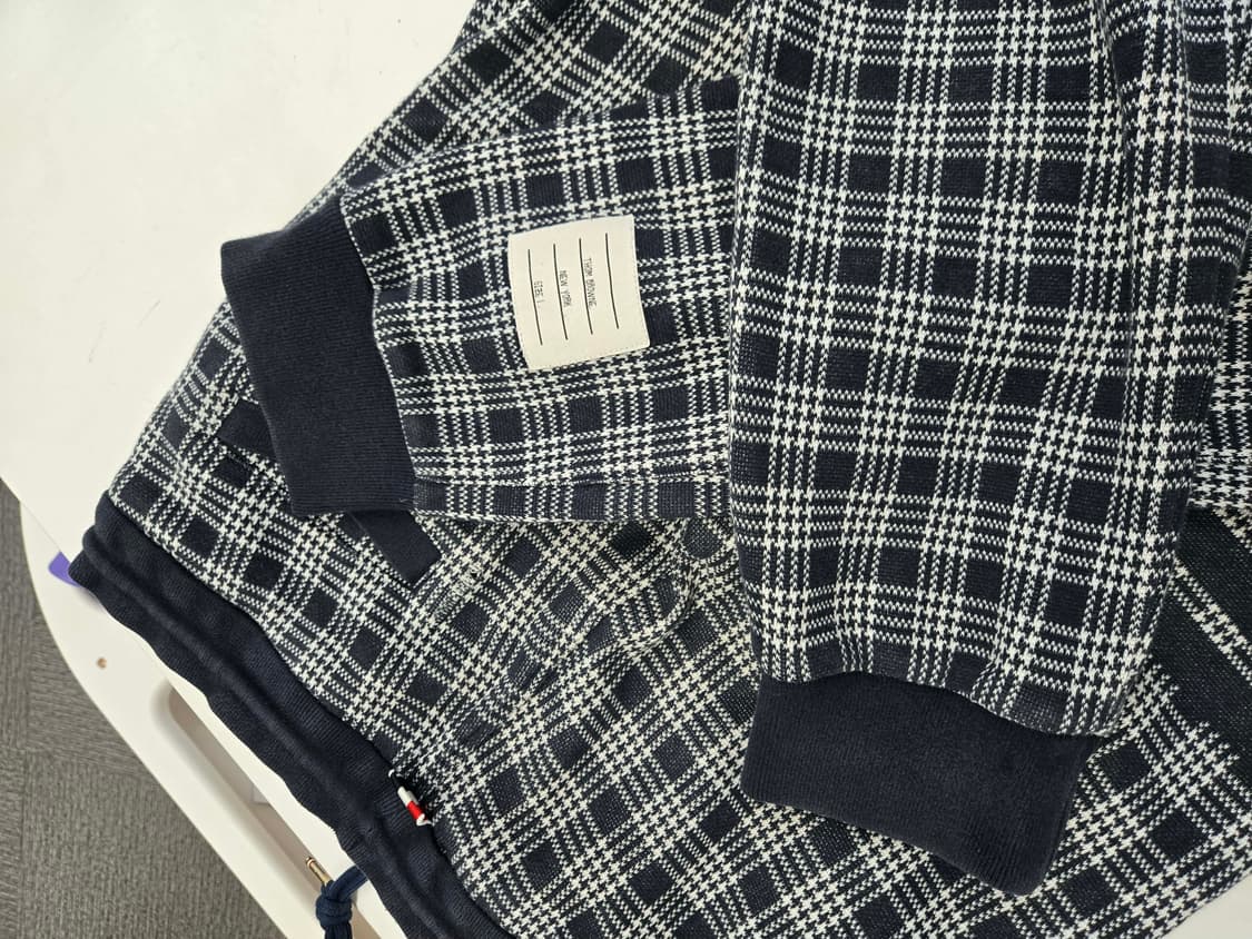 [40%할인] 톰브라운 체크 조거팬츠 1사이즈 상품이미지5