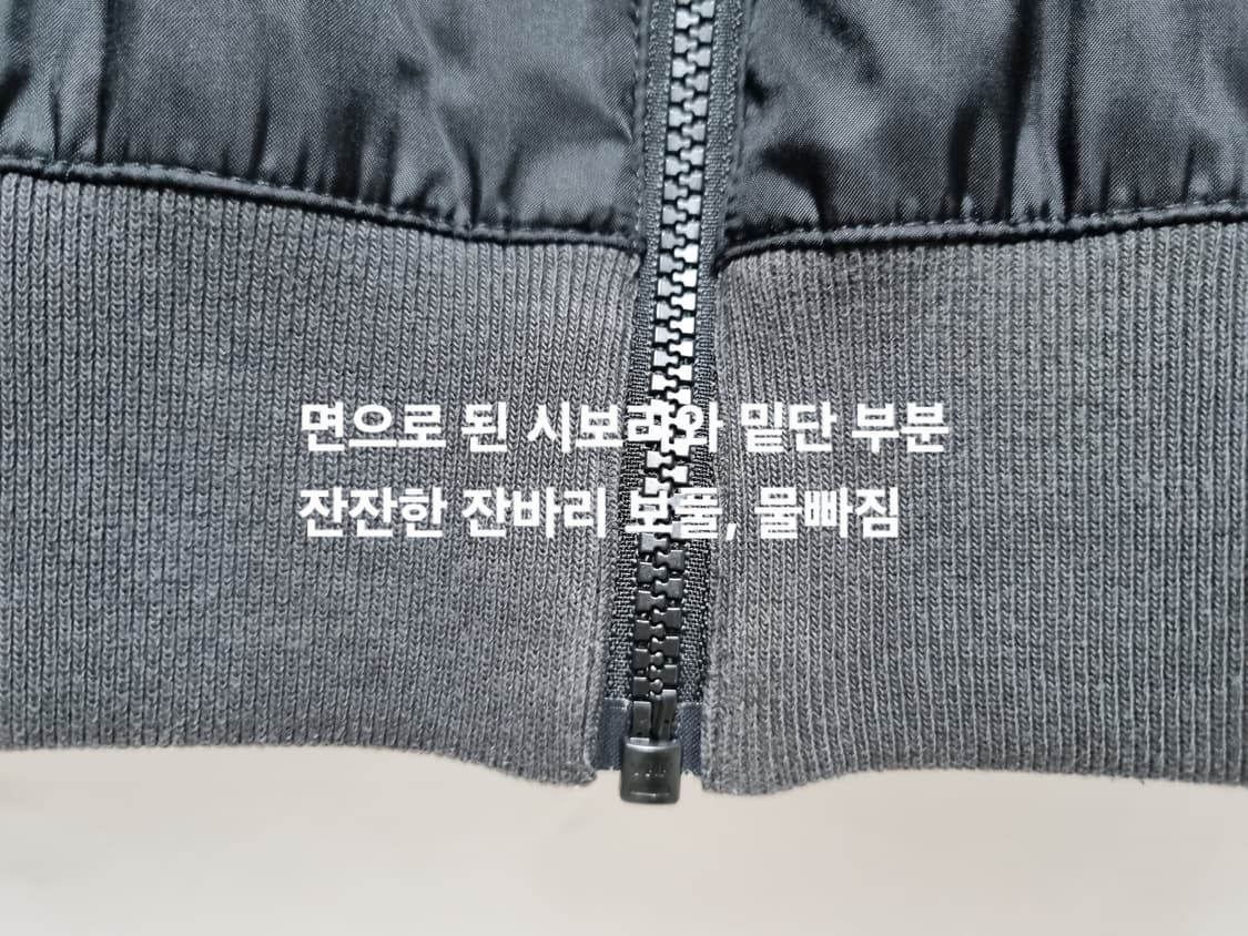 남성 나이키 백판 빅스우시 흰/검 바람막이 자켓 윈드러너 상품이미지5