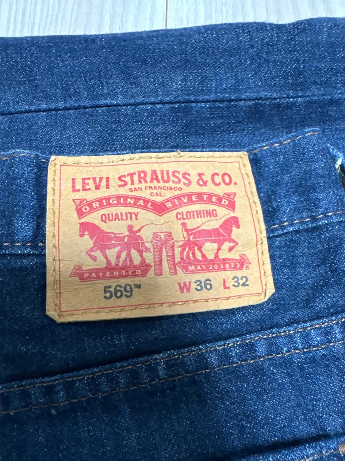 Levis 569 진청 상품이미지2