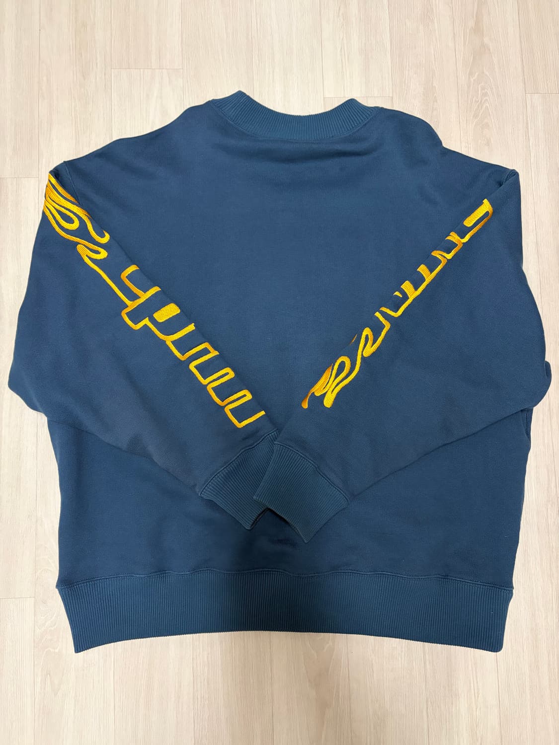 [L] 나이키 x CPFM 삭스 플리스 크루넥 다크 그린 - US/EU 상품이미지2