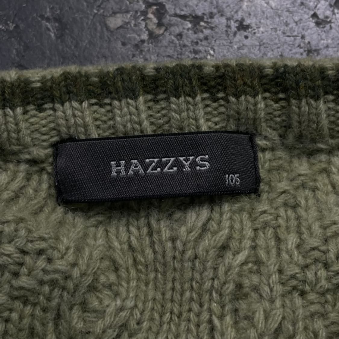 105 헤지스 꽈배기 니트 상품이미지3