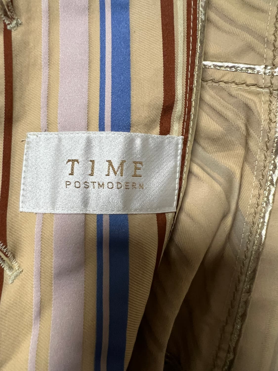 한섬 타임 TIME 스트라이프 자켓 정품 상품이미지3
